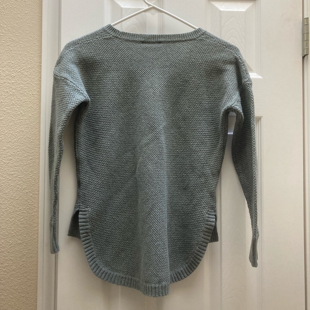 Madewell green cotton knit sweater size XS - Picture 3 of 5